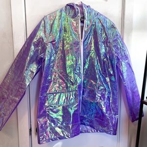 Iridescent Rain Jacket
